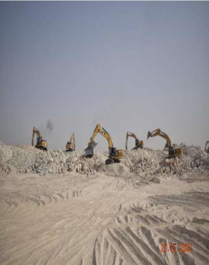 Earthworks of the Districts Parcels Between Road P & T by Kanat Construction Kuwaits
