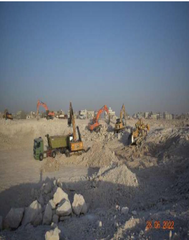 Earthworks of the Districts Parcels Between Road P & T by Kanat Construction Kuwaits